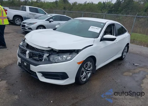 2018 Honda Civic Lx из США, поврежденный, VIN 2HGFC2F5XJH582266